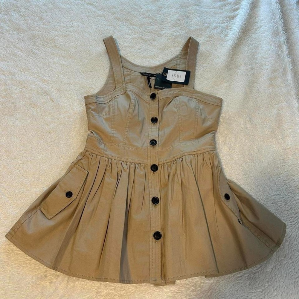 Marissa Webb cotton button up babydoll blouse size XS - Picture 3 of 8